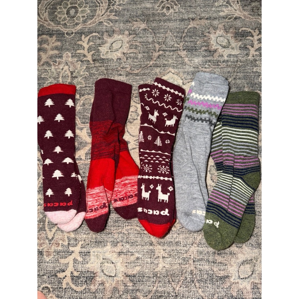 Pacas Women's Wool Crew Socks Bundle